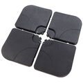 4x PVC Gewicht für Schirmständer Schirmgewicht Ständer Sonnenschirmständer
