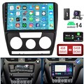 DAB+ 4+64G Für Skoda Octavia 2 2007-2013 KAM 10.1" Android 14 Autoradio GPS WIFI