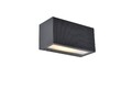 LED Solar Wandleuchte Sensor Aluminium 18 cm IP44 3000 K Außen Wandlampe Up Down