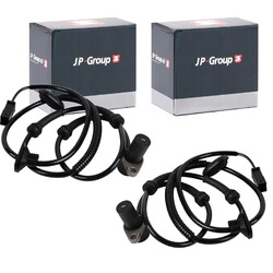 2x JP GROUP ABS-SENSOR RADDREHZAL HINTEN BEIDSEITIG passend für VW PASSAT