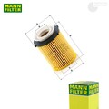 MANN Ölfilter HU711/6Z für MERCEDES A-/B-/C-/E-KLASSE CLA CLS GLA GLB GLC GLK SL