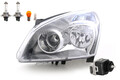 Scheinwerfer passend für Nissan Qashqai J10 07-10 Links + Leuchtmi. + Stellmotor