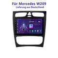 Für Mercedes Benz CLK W209 C-Klasse W203 Autoradio GPS Navi Android 12 WiFi DAB+