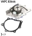 SKF Vkpc83646 Wasserpumpe Kühlmittelpumpe für Fiat Ford Opel Peugeot 2006 ->