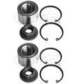 2X GSP RADLAGER-SATZ HINTEN BEIDSEITIG PASSEND FÜR FORD FIESTA FOCUS FUSION