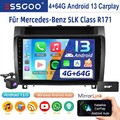 Für Mercedes Benz SLK R171 W171 Android 13.0 Autoradio Carplay GPS DAB+ 4G+64G