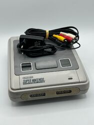 SNES - Super Nintendo Entertainment System - Ersatzkonsole mit Kabel