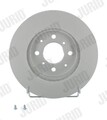 2x Jurid Bremsscheibe 561630JC für HONDA LOTUS MG ROVER