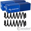 2X SACHS FAHRWERKSFEDERN HINTEN PASSEND FÜR VW TIGUAN LINKS+RECHTS