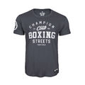 Thumbsdown Champion Club Boxing Streets Herren Baumwoll-T-Shirt mit Aufdruck