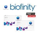 3er, 6er oder 2 x 6er Box Biofinity ™ Monatslinsen von Cooper Vision