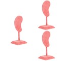  3 Count Ohrsteckerhalter Ständer Ohrringe Schmuckständer Display Rack