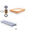 KNECHT FILTER-PAKET SET passend für OPEL CORSA F MOKKA PEUGEOT 208 II CITRÖEN C4