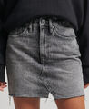 Superdry Damen Vintage Jeans-Minirock
