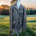 JCC Collection Herren Sako Echtleder Jacke Gr.54/56(s.Massen)Schwarz Topzustand 