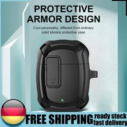 Earphone Shockproof Headphone Box Case for Google Pixel Buds A-Series (Black)