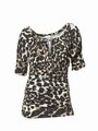 Shirt Animalprint Heine Class International fx Gr. 36 NEU