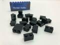 Lego (c) 25x 1x2 Stein - 3004 -  schwarz  - black -  Basic / Classic