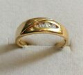 Goldring Gelbgold  Ring 333 mit elegante Zirkonia, Gr.56, Neuwertig, Top 🎀🎀🎀