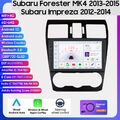 GPS Android13 Car Play Autoradio Für Subaru Forester/XV/WRX 12-14 RDS DSP 6+64GB