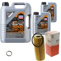 MAHLE Ölfilter 7 L LIQUI MOLY Top Tec 4200 5W-30 für Audi Q7 3.0 TFSI quattro A4