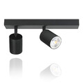 LED Spotleuchte schwenkbar Retro Weiß Schwarz GU10 Deckenlampe Wandleuchte Spot