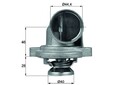 Thermostat, Kühlmittel MAHLE TI 23 80 für VITO Bus (W638) 2.3 1996-