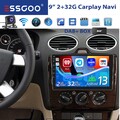Android 14 Autoradio Für Ford Focus Transit MK7 S-Max 2+32G Carplay GPS DAB+ Kam