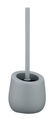 WENKO WC Garnitur Klo Toiletten Bürsten Halter BADI Grau Bad Keramik Accessoires