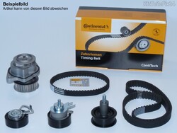 CONTI Zahnriemen +Rollensatz Wasserpumpe FORD FOCUS KUGA MONDEO SMAX 2.5 Bj05-15