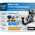 AHK für BMW X3 G01 17-24 vert. abnehmbar BRINK +7pol E-Satz spezifisch