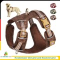 Wasserdichtes PU-Hundegeschirr, atmungsaktives Nylon, Hundegeschirre