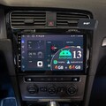 DAB+ 4+64G 10.1" Android 14 Apple Carplay Autoradio GPS WIFI Für VW Golf VII MK7