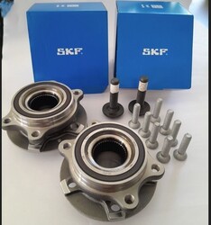 2 x SKF Radlager + Radnabe vormontiert vorne hinten für Audi A4 + A6 + Seat Exeo