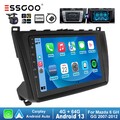 9" Carplay Autoradio Android 13 4+64G GPS NAVI Kamera Für Mazda 6 GH GG 07-2012