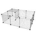 DIY Freigehege Laufgitter Hasen Nager Meerschweinchen Kaninchen 0002WL