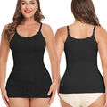 Damen Shape Unterhemden Bauch Weg Camisole Top Shaper Figurformendes Trägertop