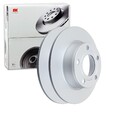 2X NK BREMSSCHEIBEN 255mm VOLL HINTEN PASSEND FÜR AUDI A6 | 314770