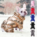 Hundemantel Winter Overall Wasserdicht Hundejacke Hundekleidung für Kleine Hunde