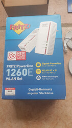 AVM FRITZ!Powerline 1260E WLAN Set 1200E Mbit/s Ethernet-Anschluss (20002795)