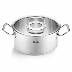 Fissler Bratentopf Original-Profi Collection mit Glasdeckel Edelstahl 18/10 24cm