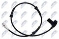 NTY Sensor, Raddrehzahl Hinterachse, Links für RENAULT
