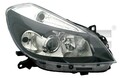 Scheinwerfer für Renault Clio III Grandtour 2005 - 2009 Rechts TYC 20-0795-25-2
