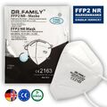 Dr. Family Atemschutzmaske FFP2 Mundschutz CE2163 Zertifiziert EU MHD 20.03.2023