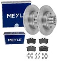 MEYLE BREMSSCHEIBEN+BELÄGE HINTEN passend für VW GOLF 3 CORRADO PASSAT VENTO V6