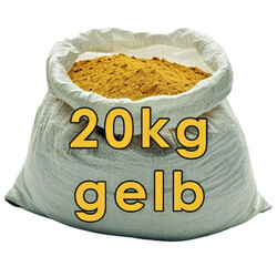 Pigmentpulver Gelb Eisenoxid Oxidfarbe Farbpigmente Trockenfarbe Farbe 20kg Sack