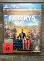 Far Cry 5 Gold Limited Special Steelbook Edition PS4 
