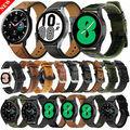 20/22MM Echtleder Armband Für Samsung Galaxy Watch 42mm/46mm/Active 2/Gear S2/S3
