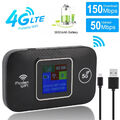 Tragbarer 4G LTE WIFI Router Mobile WLAN Hotspot für Unterweg Pocket WiFi Router
