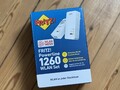 AVM Fritz PowerLine 1260 WLAN Set - Weiß (OVP)